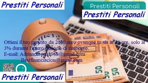 N1 (#ID:43002-43001-medium_large)  Offerta di prestito facile e veloce in 24 ore della categoria Opportunità e Affari e che è dentro Teramo, Unspecified, 2000, con ID unico - Riepilogo di immagini, foto, fotografie e supporti visivi corrispondenti all'annuncio #ID:43002